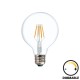 342-000073 Λαμπτήρας LED G125 Bulb pakoworld dimmable 8W E27 clear