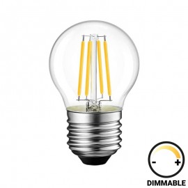 342-000084 Λαμπτήρας LED G45 Bulb pakoworld dimmable 4W E27 clear