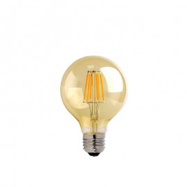 342-000070 Λαμπτήρας LED G80 Bulb pakoworld 4W E27 3000K 200-220V amber