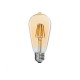 342-000078 Λαμπτήρας LED ST64 Bulb pakoworld 4W 3000K E27 amber