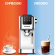 Rohnson R-98016 Αυτόματη Μηχανή Espresso 1350W Πίεσης 20bar για Cappuccino Ασημί