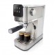 Rohnson R-98016 Αυτόματη Μηχανή Espresso 1350W Πίεσης 20bar για Cappuccino Ασημί