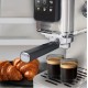 Rohnson R-98016 Αυτόματη Μηχανή Espresso 1350W Πίεσης 20bar για Cappuccino Ασημί