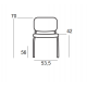 01-0209 MILOS PVC ΜΠΛΕ ΚΑΡΕΚΛΑ ΒΑΦΗΣ