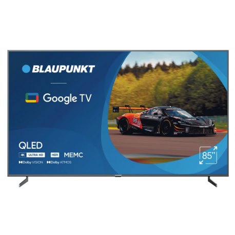 20-85QBG8000 BLAUPUNKT 85 UHD QLED GTV, MEMC, Dolby Vision, Dolby Atmos, BT RC 85QBG8000 ΤΗΛΕΟΡΑΣΗ