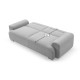 074-000034 Kαναπές τριθέσιος Harmonious pakoworld μπουκλέ μπεζ 223.5x92x81εκ