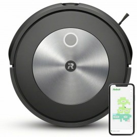 iRobot j517840 Roomba j5 Σκούπα Ρομπότ για Σκούπισμα & Σφουγγάρισμα με Χαρτογράφηση και Wi-Fi Μαύρη