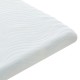 348-000011 Ανώστρωμα Casmeriane pakoworld roll pack λευκό ύφασμα-memory foam 150x200x5εκ