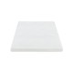 348-000008 Ανώστρωμα Casmeriane pakoworld roll pack λευκό ύφασμα-memory foam 100x200x5εκ