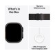 Apple Watch Ultra 2 2024 Titanium 49mm Αδιάβροχο με eSIM και Παλμογράφο (Black με Black Titanium Milanese Loop - Small)