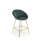 60-20783 H112 bar stool, d.green / gold DIOMMI V-CH-H/112-C.ZIELONY