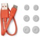 JBL Live Buds 3 Bluetooth Handsfree Ακουστικά με Αντοχή στον Ιδρώτα και Θήκη Φόρτισης Ασημί (JBLLIVEBUDS3SIL)