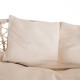 14660068 Κούνια ArteLibre Με Μαξιλάρι CORSICA Λευκό Polycotton/Μέταλλο 67x44cm Λευκό