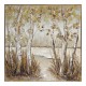 296-000039 Πίνακας σε καμβά Leambre I Inart 102x4.5x102εκ