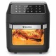 HomeVero HV-AF12.2XL Air Fryer 12lt Μαύρο