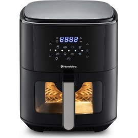 HomeVero HV-AF6.5W Air Fryer 6.5lt Μαύρο