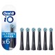 Oral-B iO Ultimate Clean Ανταλλακτικές Κεφαλές για Ηλεκτρική Οδοντόβουρτσα Black Black 6τμχ (80761810)