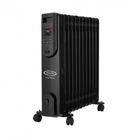 Juro-Pro Maxheat Καλοριφέρ Λαδιού Μαύρο με 11 Φέτες 2500W