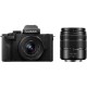 Panasonic Mirrorless Φωτογραφική Μηχανή Lumix DC-G100D + H-FS 12-32 + 35-100E Micro Four Thirds (4/3") Black