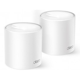 TP-LINK Deco X10 v1 Access Point Wi‑Fi 6 Dual Band (2.4 & 5GHz) σε Διπλό Kit Λευκό