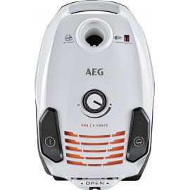 AEG VX6-2-IW-5 Ηλεκτρική Σκούπα 800W με Σακούλα 3.5lt Λευκή