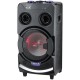 110582-0079 Akai ABTS-112 Φορητό Bluetooth karaoke party speaker με LED, FM, USB, Aux-In, ασύρματο μικρόφωνο και υποδοχή και μικ