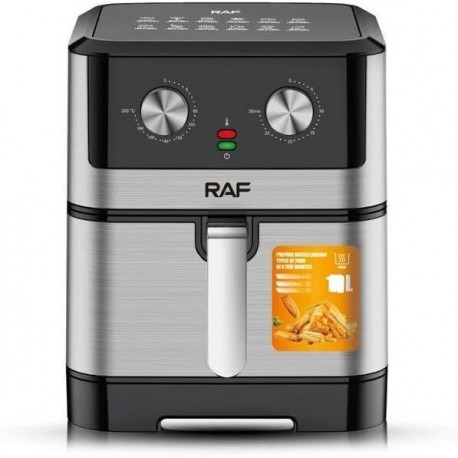 Raf R-5341 Air Fryer 8lt Μαύρο