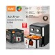 Raf R-5341 Air Fryer 8lt Μαύρο