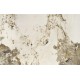 60-28357 HILARIO extension table, white marble / black