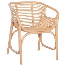 ΠΟΛΥΘΡΟΝΑ MEL ΕΣΩΤΕΡΚΩΝ ΧΩΡΩΝ HM9954.01 ΦΥΣΙΚΟ RATTAN 62x57,5x79,5Υεκ.