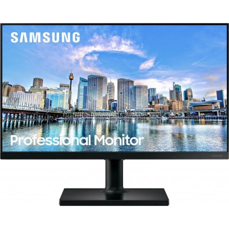 Samsung LF24T450FZU IPS Monitor 24" FHD 1920x1080 με Χρόνο Απόκρισης 5ms GTG E