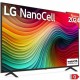 LG Smart Τηλεόραση 50" 4K UHD LED 50NANO82T6B HDR (2024) G