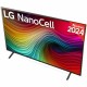LG Smart Τηλεόραση 50" 4K UHD LED 50NANO82T6B HDR (2024) G