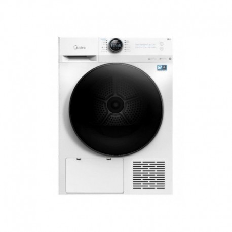 Midea MD200H100BW/W-GR Στεγνωτήριο 10kg A+++ με Αντλία Θερμότητας