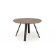 60-29283 DANILO table walnut/black