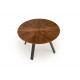 60-29283 DANILO table walnut/black