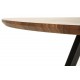 60-29283 DANILO table walnut/black