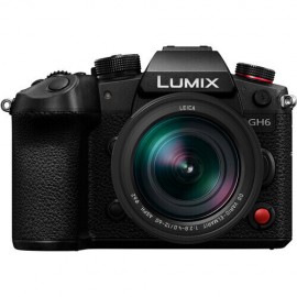 Panasonic Mirrorless Φωτογραφική Μηχανή Lumix GH6 Micro Four Thirds (4/3") Kit (DG Vario 12-60mm F2.8-4 Asph. Power OIS) Black