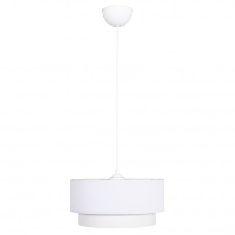 ΦΩΤΙΣΤΙΚΟ ΟΡΟΦΗΣ ΚΥΛΙΝΔΡΙΚΟ KRIKS HM4707.01 PVC ΣΕ ΛΕΥΚΟ Φ30x70Υεκ.
