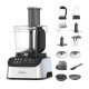 Kenwood FDM73.850SS Πολυμίξερ 1000W με Κάδο 3lt και Κανάτα Μπλέντερ Ασημί