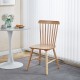 128-000033 Καρέκλα Melia pakoworld rubberwood σε φυσική απόχρωση 45x51x87εκ