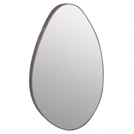 ΚΑΘΡΕΠΤΗΣ ΤΟΙΧΟΥ DROP HM4488.02 ΜΕ ΠΛΑΙΣΙΟ MDF ΣΕ ΧΡΩΜΑΤΙΣΜΟ GREY MARBLE 50x80Υεκ.