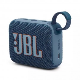 JBL Go 4 Αδιάβροχο Ηχείο Bluetooth 4.2W με Διάρκεια Μπαταρίας έως 7 ώρες Μπλε