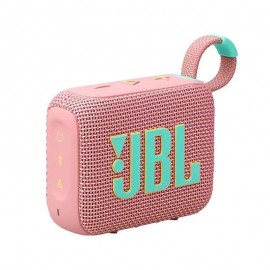JBL Go 4 Αδιάβροχο Ηχείο Bluetooth 4.2W με Διάρκεια Μπαταρίας έως 7 ώρες Ροζ