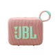 JBL Go 4 Αδιάβροχο Ηχείο Bluetooth 4.2W με Διάρκεια Μπαταρίας έως 7 ώρες Ροζ