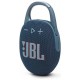 JBL Clip 5 Αδιάβροχο Ηχείο Bluetooth 7W με Διάρκεια Μπαταρίας έως 12 ώρες Μπλε