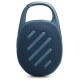 JBL Clip 5 Αδιάβροχο Ηχείο Bluetooth 7W με Διάρκεια Μπαταρίας έως 12 ώρες Μπλε