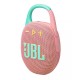 JBL Clip 5 Αδιάβροχο Ηχείο Bluetooth 7W με Διάρκεια Μπαταρίας έως 12 ώρες Ροζ