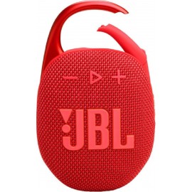 JBL Clip 5 Αδιάβροχο Ηχείο Bluetooth 7W με Διάρκεια Μπαταρίας έως 12 ώρες Κόκκινο