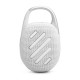 JBL Clip 5 Αδιάβροχο Ηχείο Bluetooth 7W με Διάρκεια Μπαταρίας έως 12 ώρες Λευκό